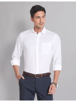 AD By Arvind - Cutaway Collar Irish Linen Formal Shirt