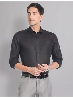 AD By Arvind - Cutaway Collar Irish Linen Formal Shirt