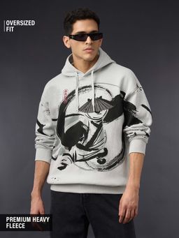 The Souled Store - Official Kung Fu Panda The Hero Men Oversized Hoodie