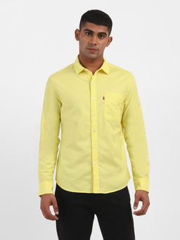 Levi's - Men Yellow Slim Fit Casual Shirt