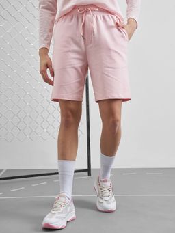 TOKYO TALKIES - Pink Street By Women Mid-Rise Regular Fit Shorts