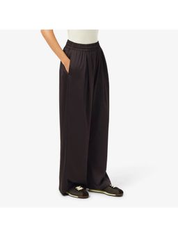 Lacoste - Oversized Elasticated Satin Pants