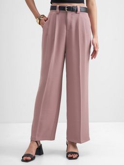 TOKYO TALKIES - Women Pink Woven Pant