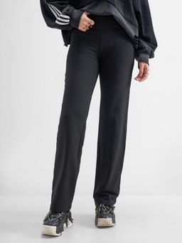 TOKYO TALKIES - Women Black Woven Pant