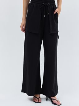 Cover Story - Black Wide Leg Trouser