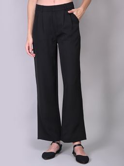 Fnocks - Womens Pant Wide-Leg Trouser
