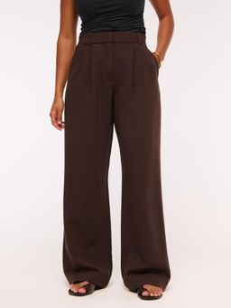 Fnocks - Womens Pant Wide-Leg Trouser