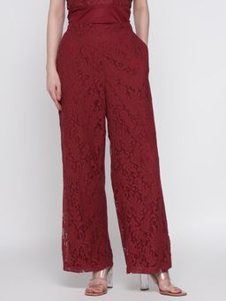 Cover Story - Red Lace Trouser