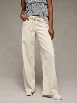 American Eagle - Women Bone Baggy and Wide-Leg Pants