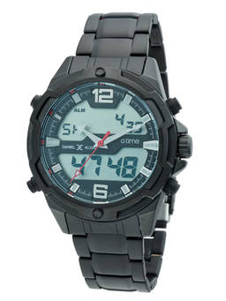 Daniel Klein - Analog-Digital Gunmetal Dial Men Watch- DK.1.12355-5