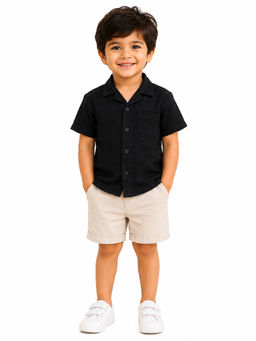 MINI KLUB - Kids Boys Shirt - Black