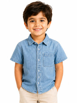 MINI KLUB - Kids Boys Shirt - Blue