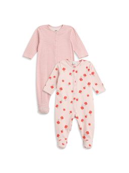 MINI KLUB - New Born And Baby Girls Sleepsuit (Pack of 2)