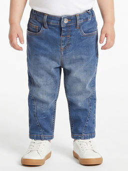MINI KLUB - Baby Boys Denim Jeans - Mid Wash