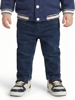 MINI KLUB - Baby Boys Denim Jeans - Navy Blue
