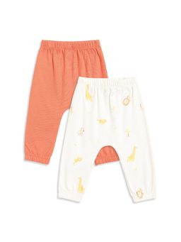 MINI KLUB - Baby Boys Cotton Printed Knit Pant (Pack of 2)