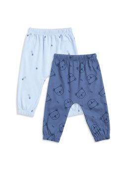 MINI KLUB - Baby Boys Cotton Printed Knit Pant (Pack of 2)