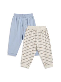 MINI KLUB - Baby Boys Cotton Printed Knit Pant (Pack of 2)