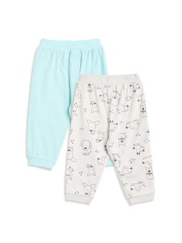 MINI KLUB - Baby Boys Cotton Printed Knit Pant (Pack of 2)