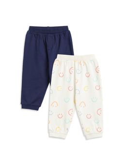 MINI KLUB - Baby Boys Cotton Printed Knit Pant (Pack of 2)