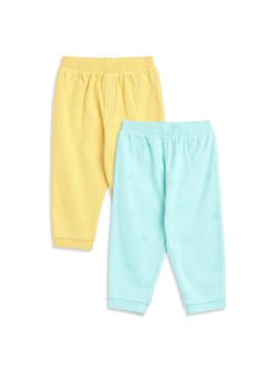 MINI KLUB - Baby Boys Cotton Solid Knit Pant (Pack of 2)