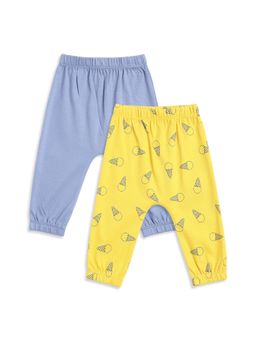 MINI KLUB - Baby Boys Cotton Printed Knit Pant (Pack of 2)