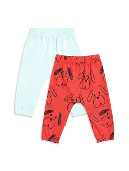 MINI KLUB - Baby Boys Cotton Printed Knit Pant (Pack of 2)