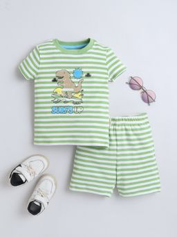 Baby Nation - Kids Dinosaur Print Cotton Co-Ord Set