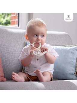 Sophie la Girafe - White Rubber Solid-Plain Teething Ring
