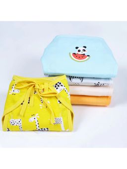 Snugkins - 100% Cotton Nappy Small Size (0-5Kg) SnugBuns (Pack of 5)