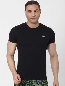 Jack & Jones - Black Crew Neck T-shirt