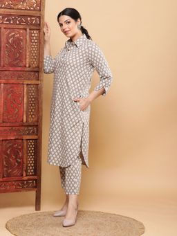BohoJazz - Womens Hand Block Printed Kurta and Pant
