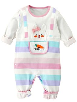 Little Surprise Box - Carrot Rabbit Theme Full Sleeves Romper