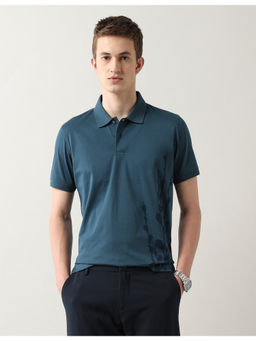 Arrow Newyork - Men Floral Printed Night Is Young Polo T-Shirt