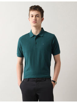 Arrow - Men Pure Cotton Night Is Young Polo T-Shirt