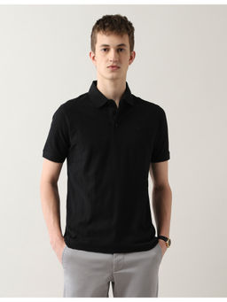 Arrow - Men Textured Night Is Young Polo T-Shirt