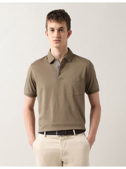 Arrow - Men Solid Regular Fit Polo T-Shirt