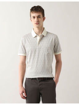 Arrow - Men Pure Cotton Night Is Young Polo T-Shirt