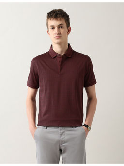 Arrow - Men Geometric Printed Night Is Young Polo T-Shirt