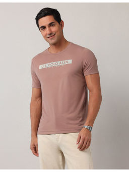 U.S. Polo Assn. Denim Co. - Men Muscle Fit Peach Label T-Shirt