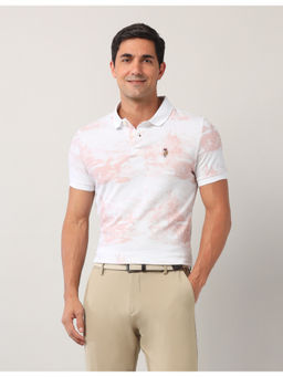 U.S. Polo Assn. Denim Co. - Men Tie & Dye Americana Polo T-Shirt