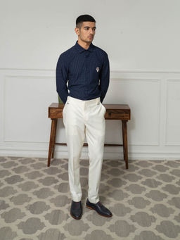 Varun Chakkilam - Sundown Navy Blue Zenith Shirt