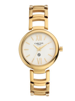 Carlton London - Analog Watch - White