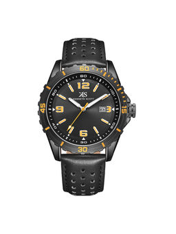 Kenneth Scott - Men Black Dial Analog Watch (K24022-Blbbo) (M)