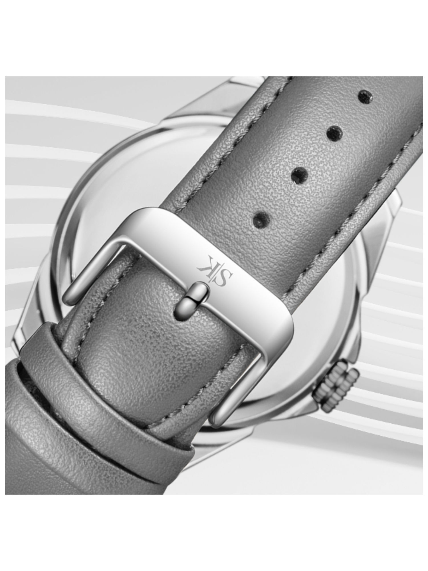 Buy Kenneth Scott Men Grey Dial Analog Watch (K24022-Xlxx) (M) Online
