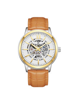 Kenneth Scott - Men White Dial Automatic Watch (K24323-Tlfw) (M)