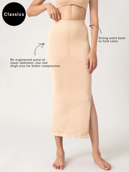 Nykd by Nykaa - NYSH01 Saree Shapewear - Beige