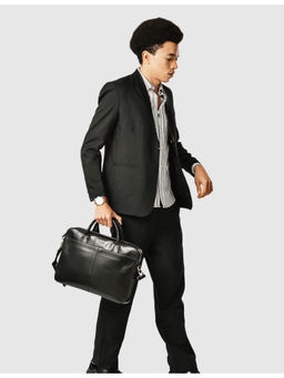 SENNES - Black Signorile Laptop Bag (M)