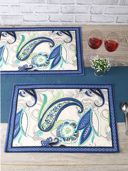 Home Affairs - Block Print Table Placemats Set Of 6