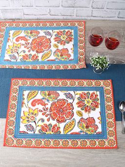 Home Affairs - Block Print Table Placemats Set Of 6
